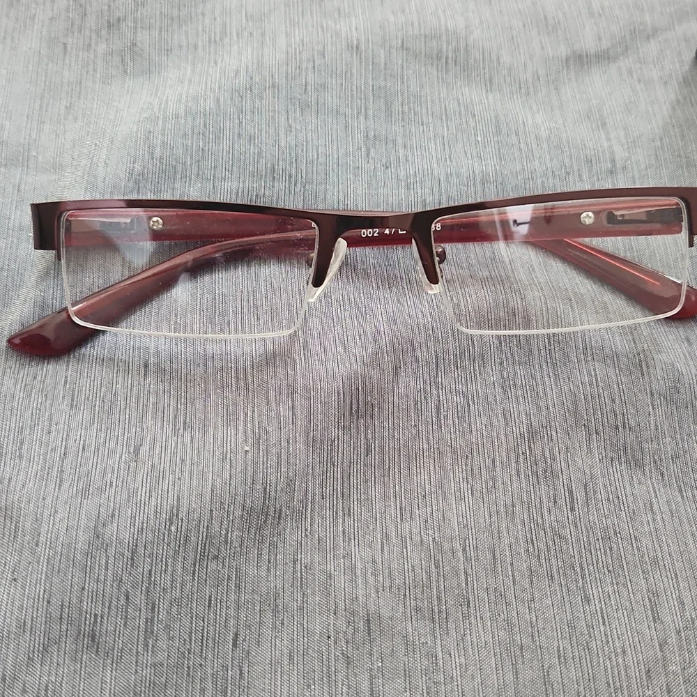 Lemon Maroon Eyeglasses